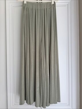 FP Beach Wide Leg Pants in Sage Green